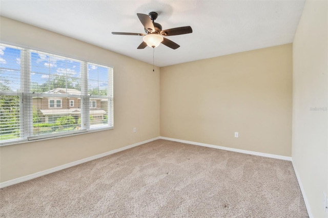 3530 Brook Crossing Dr, Brandon, FL 33511 - unfurnished room featuring carpet floors and a ceiling fan