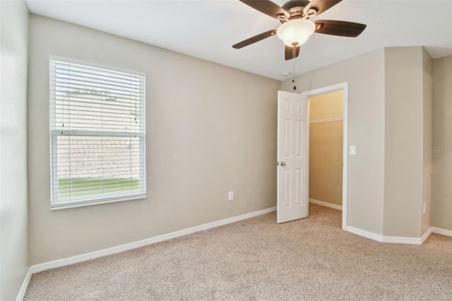 3530 Brook Crossing Dr, Brandon, FL 33511 - unfurnished bedroom featuring carpet flooring and a ceiling fan