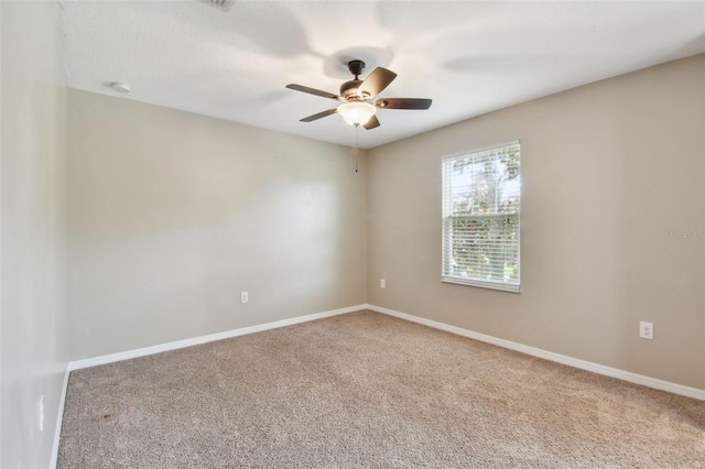 3530 Brook Crossing Dr, Brandon, FL 33511 - carpeted empty room featuring ceiling fan and baseboards