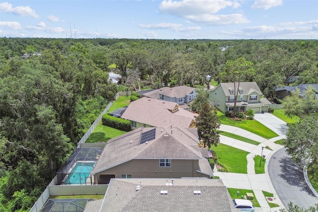3530 Brook Crossing Dr, Brandon, FL 33511 - aerial view of residential area featuring a forest