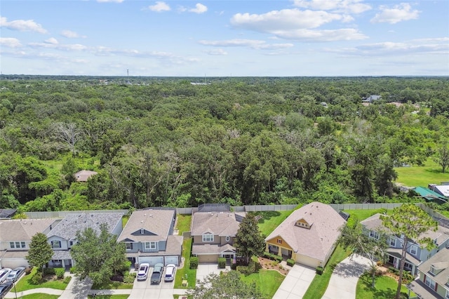 3530 Brook Crossing Dr, Brandon, FL 33511 - aerial view of residential area with a forest