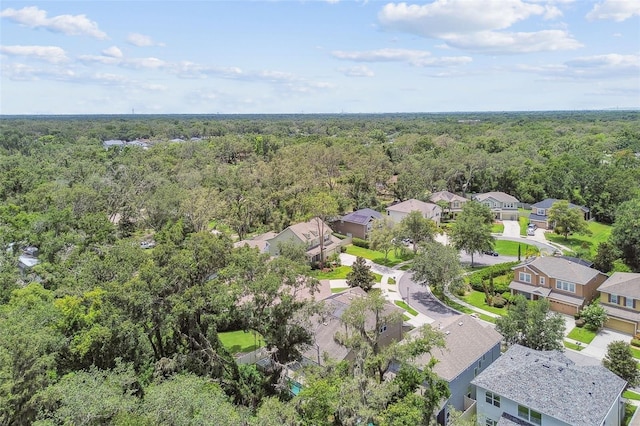3530 Brook Crossing Dr, Brandon, FL 33511 - aerial perspective of suburban area featuring a forest