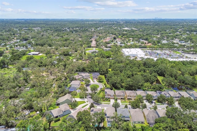 3530 Brook Crossing Dr, Brandon, FL 33511 - aerial overview of property's location featuring nearby suburban area