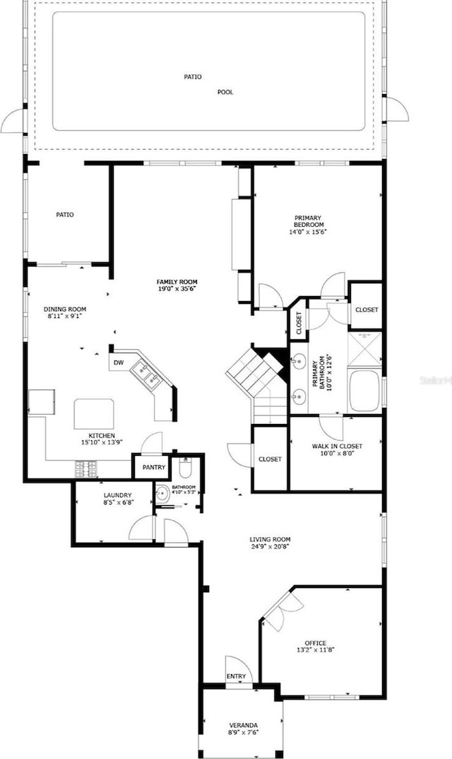 3530 Brook Crossing Dr, Brandon, FL 33511 - view of property floor plan