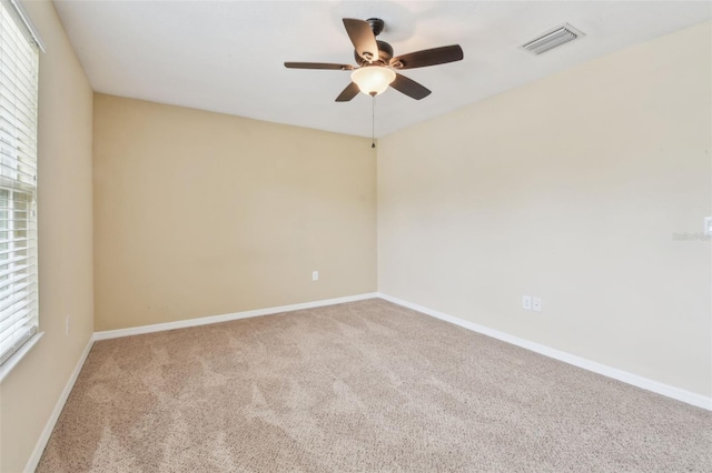 3530 Brook Crossing Dr, Brandon, FL 33511 - carpeted empty room with a ceiling fan and baseboards