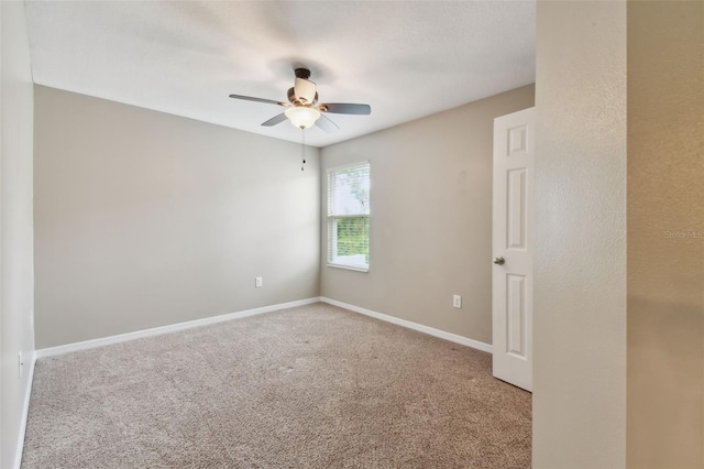 3530 Brook Crossing Dr, Brandon, FL 33511 - spare room with ceiling fan and carpet