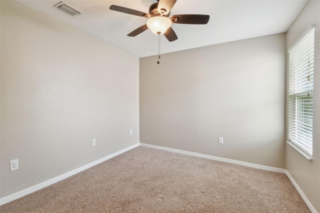 3530 Brook Crossing Dr, Brandon, FL 33511 - carpeted empty room with healthy amount of natural light and a ceiling fan