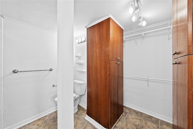 201 W Laurel St Unit 308, Tampa, FL 33602 - bathroom with toilet and a walk in closet