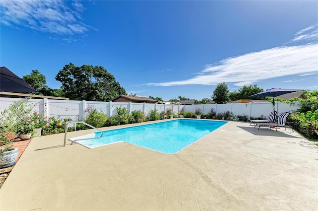 1908 N Brink Ave, Sarasota, FL 34234 - view of pool with a patio and a fenced backyard