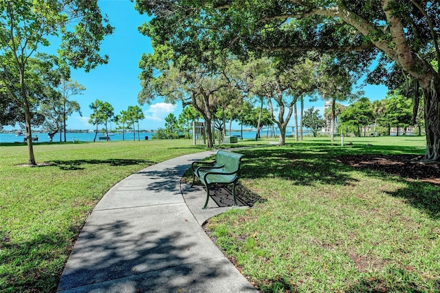 1908 N Brink Ave, Sarasota, FL 34234 - view of home's community with a yard