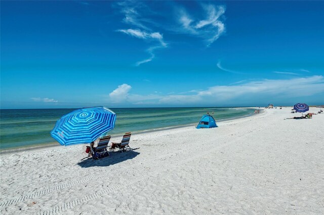 1908 N Brink Ave, Sarasota, FL 34234 - water view with local beach