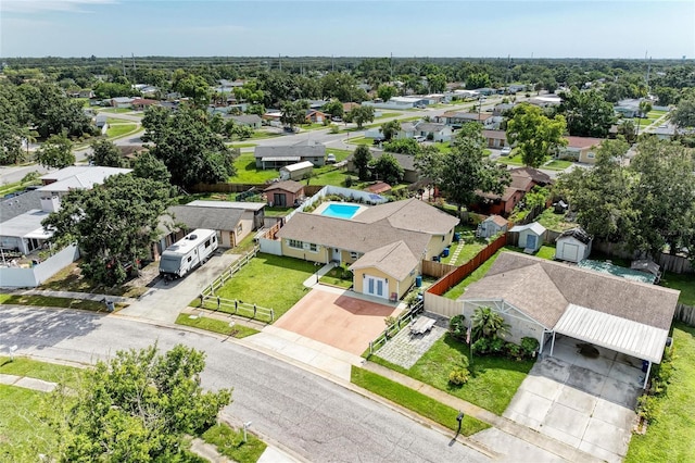 1908 N Brink Ave, Sarasota, FL 34234 - aerial perspective of suburban area