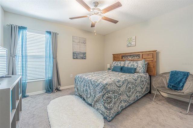 13527 Willow Bluestar Loop, Riverview, FL 33579 - bedroom with light colored carpet and ceiling fan