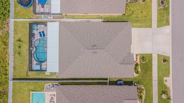 13527 Willow Bluestar Loop, Riverview, FL 33579 - aerial view of property and surrounding area with a pool