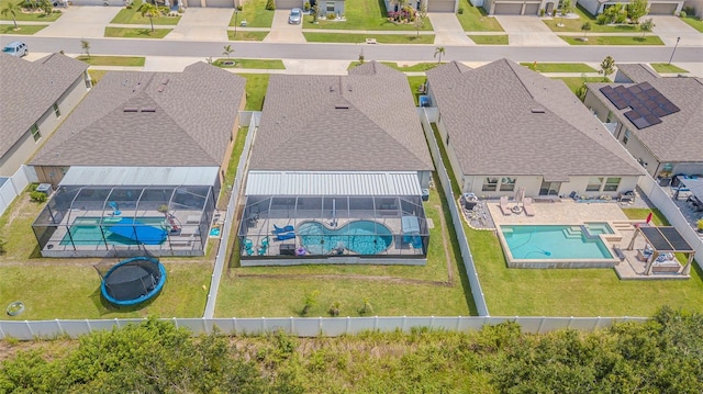 13527 Willow Bluestar Loop, Riverview, FL 33579 - aerial view of residential area with a pool
