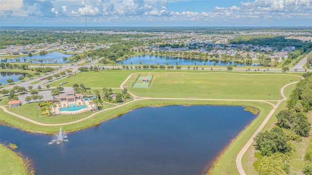 13527 Willow Bluestar Loop, Riverview, FL 33579 - drone / aerial view of a large body of water