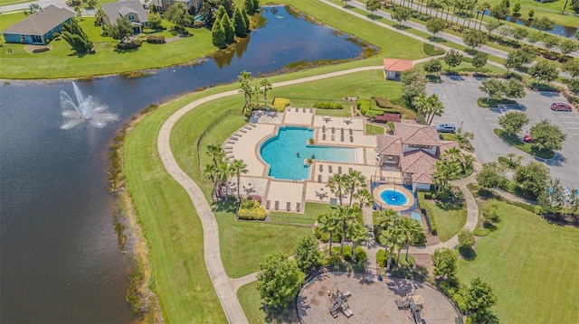 13527 Willow Bluestar Loop, Riverview, FL 33579 - drone / aerial view of a nearby body of water