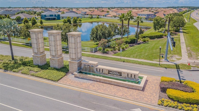 13527 Willow Bluestar Loop, Riverview, FL 33579 - aerial view of residential area with a large body of water