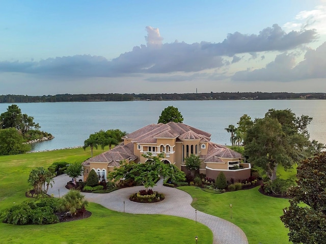 12125 Stonelake Ranch Blvd, Thonotosassa, FL 33592 - view from above of property featuring a large body of water