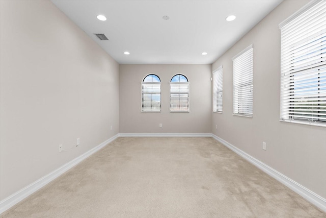 3994 Medicci Ln, Wesley Chapel, FL 33543 - unfurnished room with light colored carpet and recessed lighting