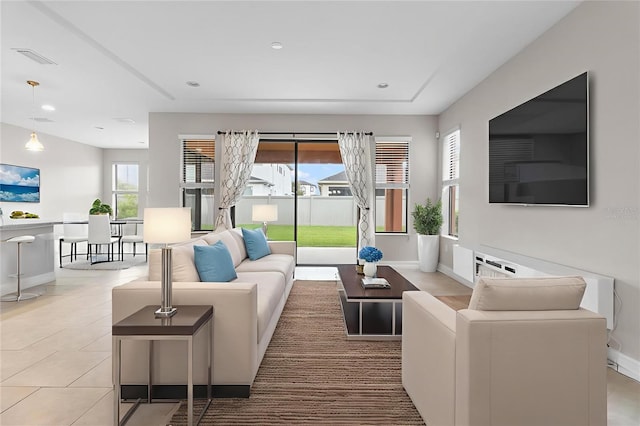3994 Medicci Ln, Wesley Chapel, FL 33543 - living room with baseboards and recessed lighting