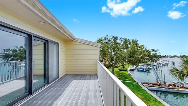 459 Haven Point Dr, Treasure Island, FL 33706 - balcony with a water view