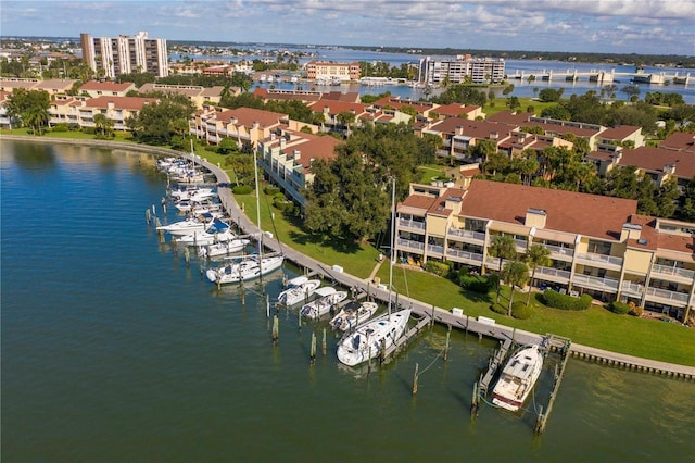 459 Haven Point Dr, Treasure Island, FL 33706 - aerial view of a large body of water