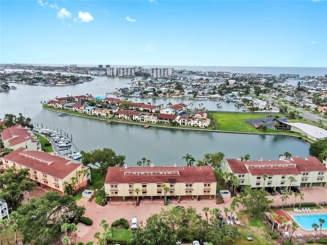 459 Haven Point Dr, Treasure Island, FL 33706 - aerial view of a large body of water