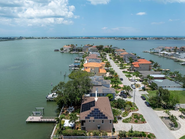 8 Sunset Bay Dr, Belleair, FL 33756 - aerial view of residential area with a nearby body of water