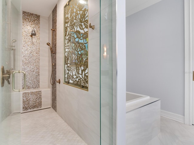 8 Sunset Bay Dr, Belleair, FL 33756 - bathroom with a shower stall