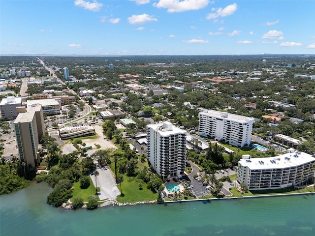 80 Rogers St Unit 3A, Clearwater, FL 33756 - drone / aerial view of a nearby body of water