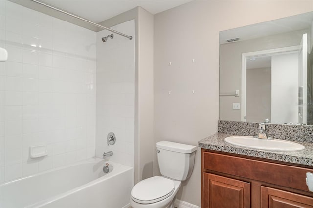 9741 Mulberry Marsh Ln, Sun City Center, FL 33573 - full bath featuring vanity and shower / bath combination