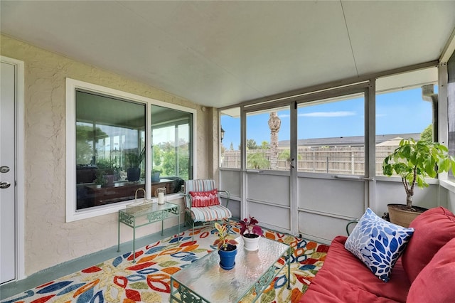 1502 Fort Duquesna Dr, Sun City Center, FL 33573 - view of sunroom / solarium