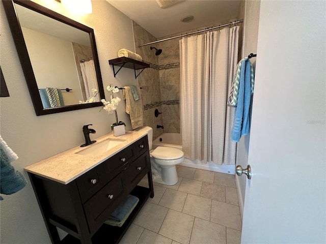 1365 Snell Isle Blvd NE Unit 6E, Saint Petersburg, FL 33704 - bathroom featuring vanity, shower / bath combo, and tile patterned floors