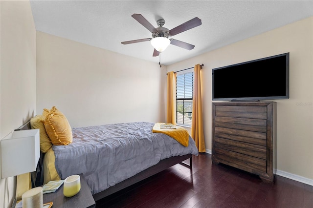 1604 Acadia Harbor Pl, Brandon, FL 33511 - bedroom featuring hardwood / wood-style flooring and a ceiling fan