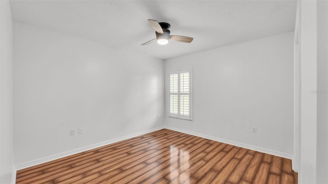 2202 Hickory Ridge Dr, Valrico, FL 33596 - unfurnished room with wood finished floors and a ceiling fan