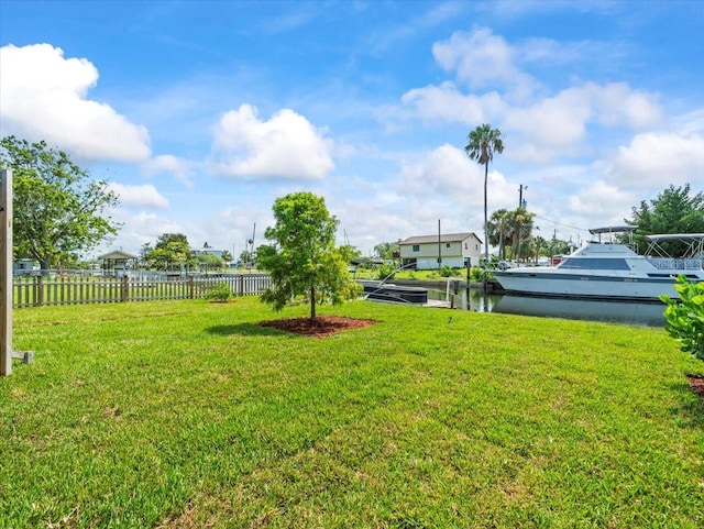 13316 Carol Dr, Hudson, FL 34667 - view of yard featuring a water view