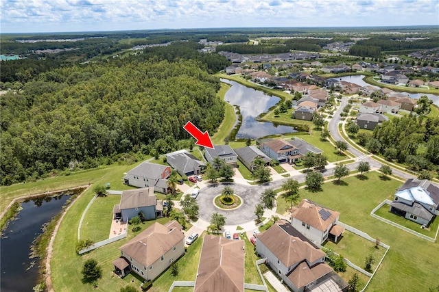 19309 Prairie Tree Pl, Tampa, FL 33647 - view of property location with a large body of water and nearby suburban area