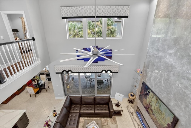 10313 Scarlet Chase Dr, Riverview, FL 33569 - detailed view of ceiling fan and baseboards