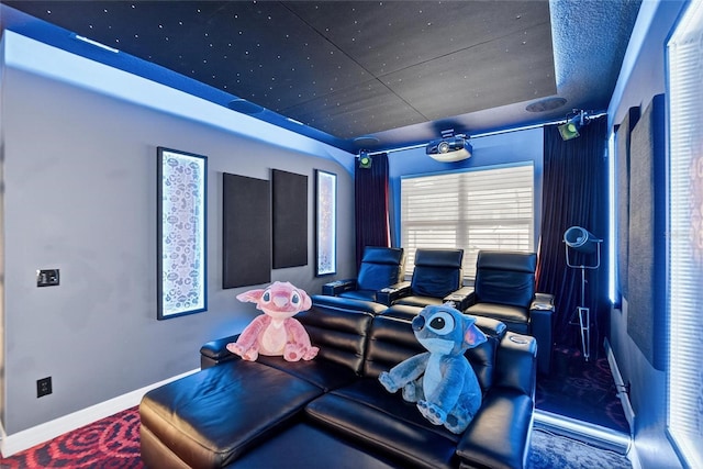 10313 Scarlet Chase Dr, Riverview, FL 33569 - cinema room with baseboards