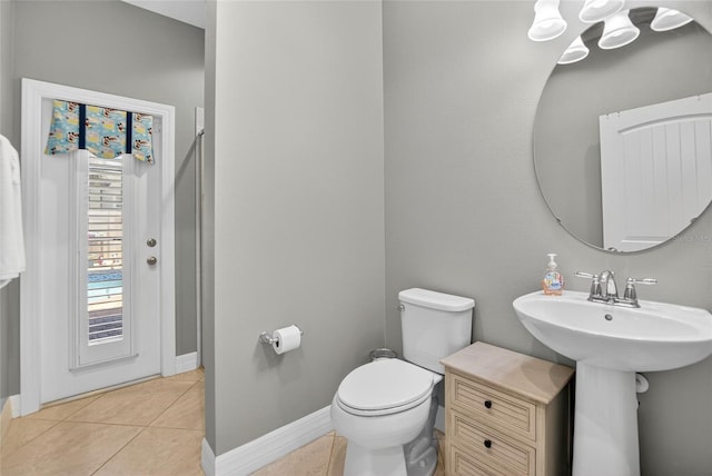 10313 Scarlet Chase Dr, Riverview, FL 33569 - bathroom featuring toilet and tile patterned flooring