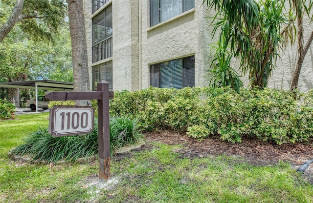 700 Starkey Rd Unit 1145, Largo, FL 33771 - exterior view of stucco siding