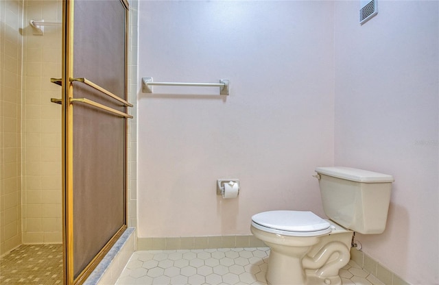 700 Starkey Rd Unit 1145, Largo, FL 33771 - full bath with a shower stall and tile patterned floors