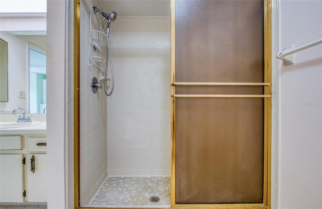 700 Starkey Rd Unit 1145, Largo, FL 33771 - full bathroom with a stall shower and vanity