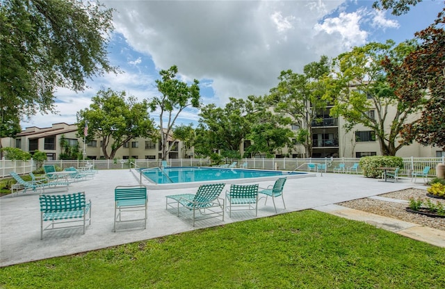 700 Starkey Rd Unit 1145, Largo, FL 33771 - community pool with a patio