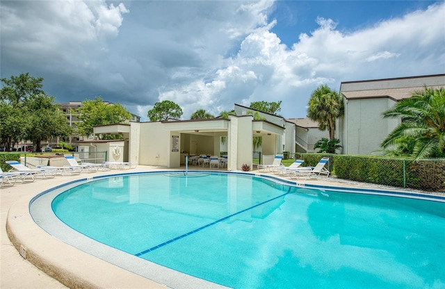 700 Starkey Rd Unit 1145, Largo, FL 33771 - community pool with a patio