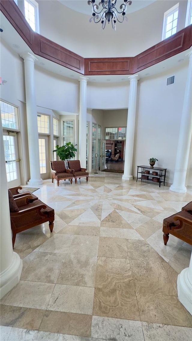 27312 Edenfield Dr, Wesley Chapel, FL 33544 - lobby featuring a towering ceiling