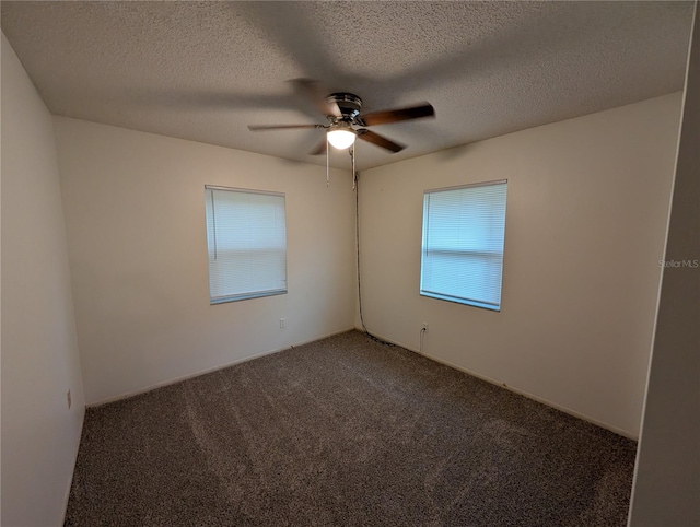 11308 Echo View Dr, Odessa, FL 33556 - spare room with a ceiling fan, carpet, and a textured ceiling