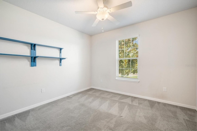 11745 Brighton Knoll Loop, Riverview, FL 33579 - empty room featuring carpet and a ceiling fan