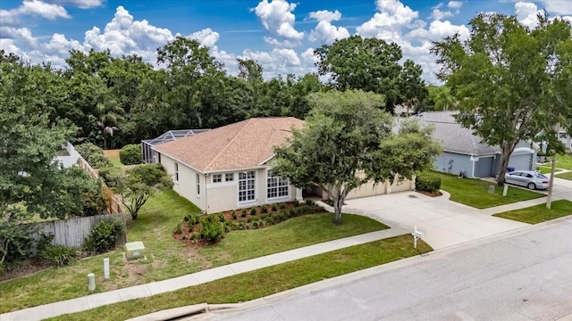 1216 Fox Chapel Dr, Lutz, FL 33549 - view from above of property